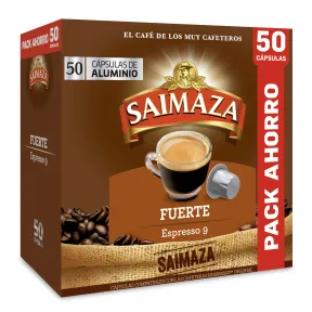 Cápsulas Saimaza Fuerte para Nespresso a 0,17€