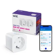 Enchufe Inteligente Wi-Fi Pack de 2, Control por Voz, 230V