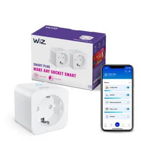 Enchufe Inteligente Wi-Fi Pack de 2, Control por Voz, 230V