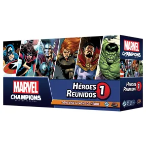 Marvel Champions: Héroes Reunidos 1 con 6 Packs de Héroe