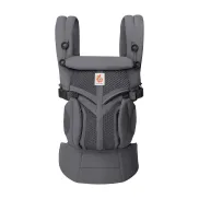 Mochila Ergobaby Omni Classic Mesh en Charcoal Grey 4-Posiciones