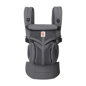 Mochila Ergobaby Omni Classic Mesh en Charcoal Grey 4-Posiciones