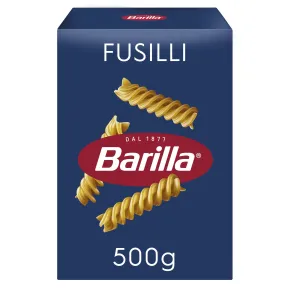 Fusilli Barilla - 4 paquetes de 500g - Pasta Italiana