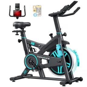 Bicicleta Estática Silenciosa con APP y Amortiguación para Casa