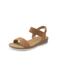 Sandalias de cuña ligeras y cómodas con tacón.