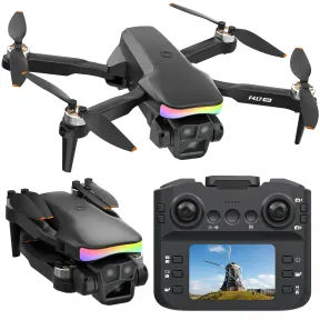 Drone F417PRO FPV con cámara 1080p y mando LCD, 249g