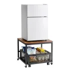 Refrigerador Mini con Soporte de Almacenamiento Ideal
