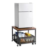 Refrigerador Mini con Soporte de Almacenamiento Ideal