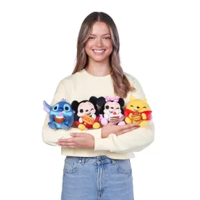Peluche Snackles Disney con Accesorio Snack - 13 cm Sorpresa