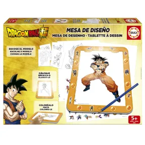 Mesa de Diseño Dragon Ball - Tableta Luminosa para Niños