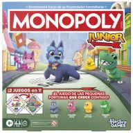 Monopoly Junior 2026: 2 Juegos en 1 Diversión Familiar