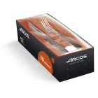 Juego de Cubiertos de Acero Inoxidable - 12 Piezas Plata