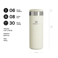 Aerolight Termo Stanley 1913 de 470ml - Calor por 8 Horas