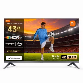 Smart TV 4K QLED XIAOMI F Pro 43" con Fire OS 8 y Alexa