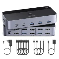 KVM Switch UGREEN HDMI 2.0 4K 60 Hz para 2 PCs