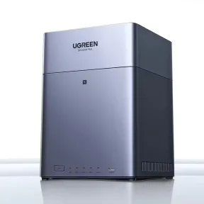 Servidor UGREEN DH4300 Plus con 8 GB de RAM para archivos