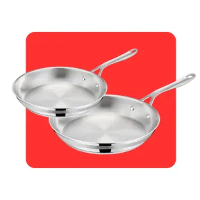 Sartenes Jamie Oliver 2428 cm de acero inoxidable (set 2)