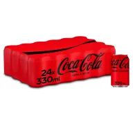 Refresco Zero Azúcar Coca-Cola - Pack 24 Latas 330 ml