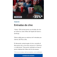 Cine en Yelmocines: hasta 35% menos con Lidl Plus