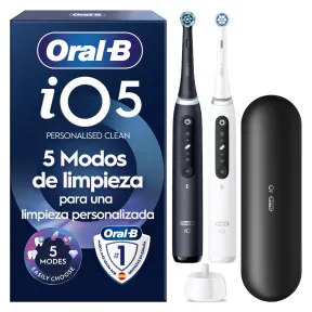 Pack de 2 Cepillos Eléctricos Oral-B iO 5N con 5 Modos
