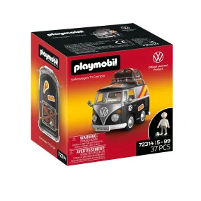 Furgoneta retro PLAYMOBIL Volkswagen T1 Camper Edición España
