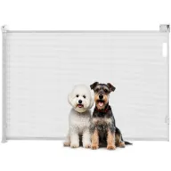Barrera Retráctil para Perros Pequeños 0-144 cm Pawhut