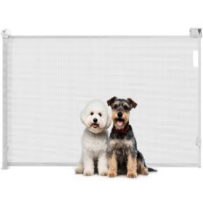 Barrera Retráctil para Perros Pequeños 0-144 cm Pawhut