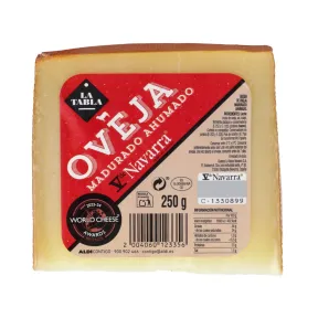 Queso ahumado de oveja V de Navarra, premiado por su sabor