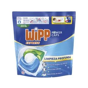 Cápsulas Wipp Express para Lavadora, 33 Dosis Eficaces
