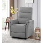 Sillón eléctrico TRACY color gris para relajación