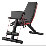 Banco Ajustable Multifuncional para Abdominales en Casa