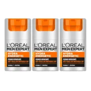 L'Oreal Men Expert - Hidratante Anti-Fatiga 24H, 3x50ml