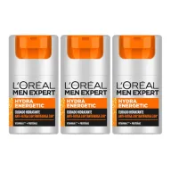 L'Oreal Men Expert - Hidratante Anti-Fatiga 24H, 3x50ml