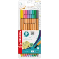Rotuladores pastel STABILO point 88 - Estuche de 8 unidades