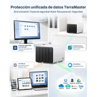 NAS 4 Bahías TERRAMASTER F4-425 Pro con Intel N350 y 16GB RAM