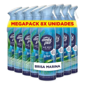 Ambientador Brisa Marina Ambipur 185ml - Fresco y Duradero