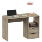 Mesa de Estudio Juvenil con 2 Cajones en Roble Cambrian