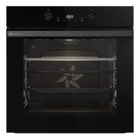Horno Pirolítico Hisense 78L Multifunción AirFryer Negro