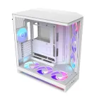 NZXT H9 Flow Plus - Caja e-ATX RGB con Ventiladores y Cristal