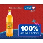 Schweppes Naranja 1,5l: 100% regalo para socios Carrefour