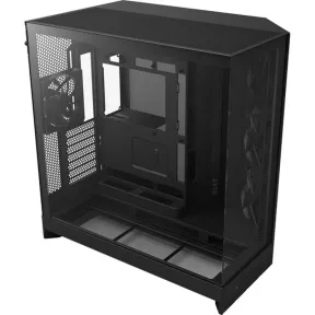 Caja NZXT H9 Flow E-ATX con Ventiladores y Cristales Templados