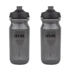 Bidón ZEFAL Sense Pro 650ml Pack de 2 - Negro Ahumado