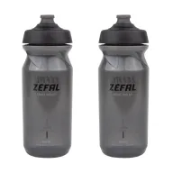 Bidón ZEFAL Sense Pro 650ml Pack de 2 - Negro Ahumado