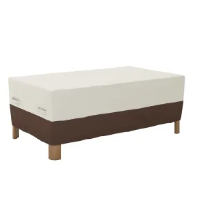 Funda de mesa de café beige y bronceado - Amazon Basics