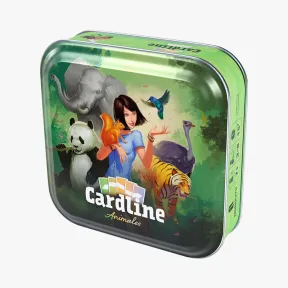 Juego de Cartas Cardline Animales - Caja Metálica
