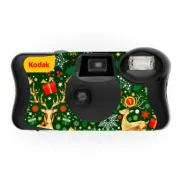 Cámara Kodak desechable de 39 exposiciones para Navidad