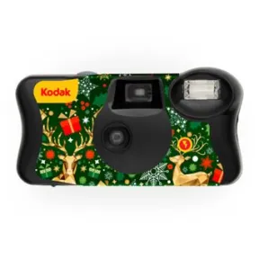 Cámara Kodak desechable de 39 exposiciones para Navidad