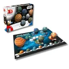 Puzzle 3D Star Wars: Galaxia y Sistema Solar para Niños
