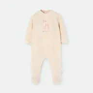 Pelele beige Tundosado 7033 para bebé, Waterlemon