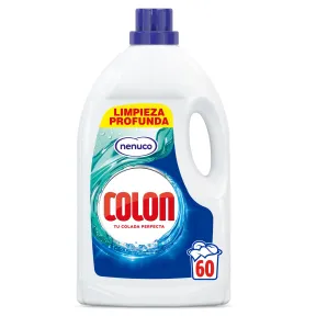 Detergente en Gel Colon Nenuco - 60 Lavados para Ropa